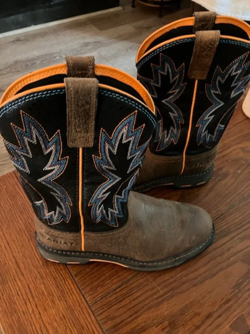 Men's ARIAT BOOTS Size 7EE Work Boots Western Boots ASTM F2892-11